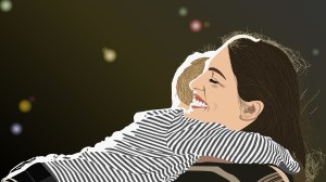 Motherhood - Getting a hug